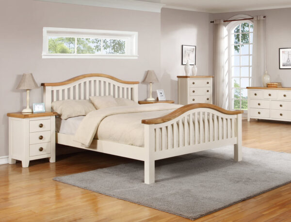 Maine Wooden High End Bed Frame