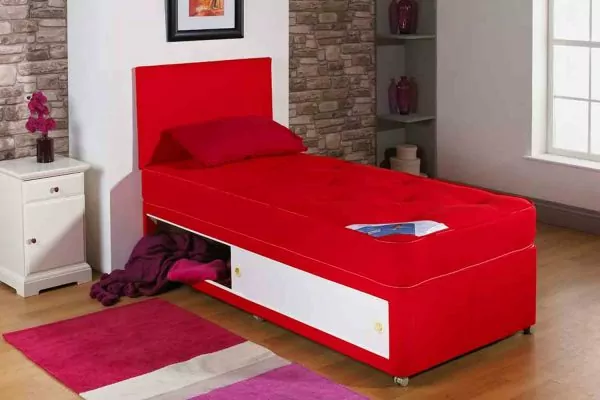 Joseph Kiddies Cotton Tufted Divan Bed