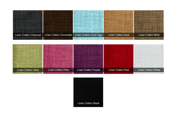 Linen Fabric Ottoman Storage Divan Base - Image 2