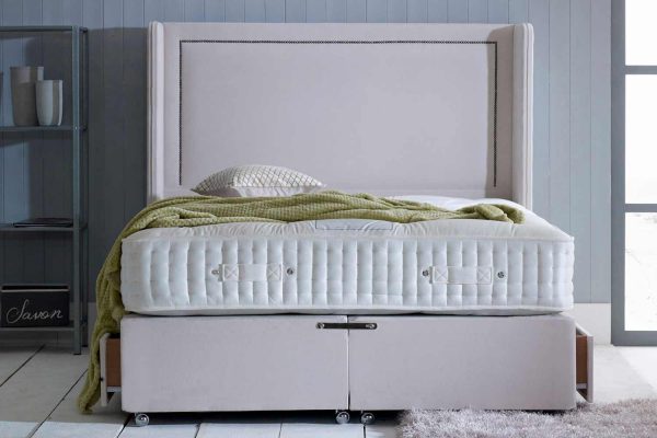 The Victoria 6000 Pocket Spring Natural Divan Bed