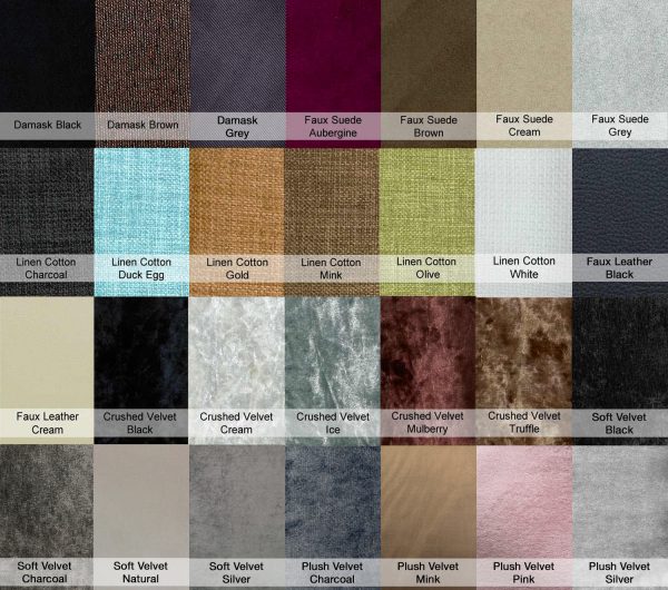 Joseph Mia Fabric Bed Frame - Image 2