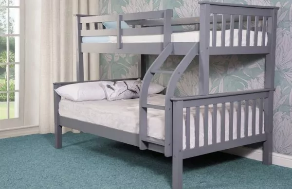 Sweet Dreams Connor Wood Triple Sleeper Bunk Bed