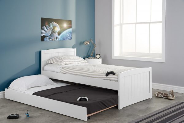 Birlea Beckton White Wooden Guest Bed