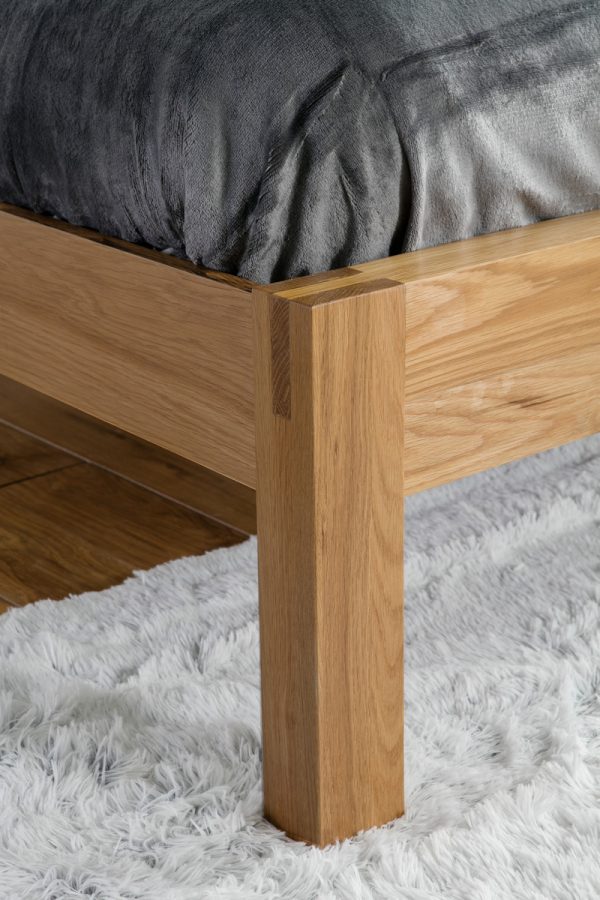 Birlea Bellevue Solid Oak Wooden Bed Frame - Image 2