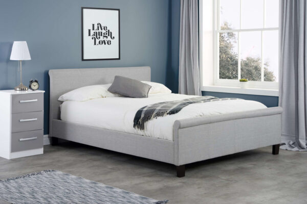 Birlea Statrus Grey Bed Frame