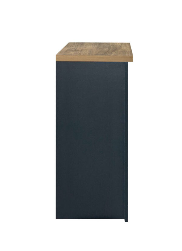 Birlea Highgate Navy & Oak 4 Drawer Chest - Image 3