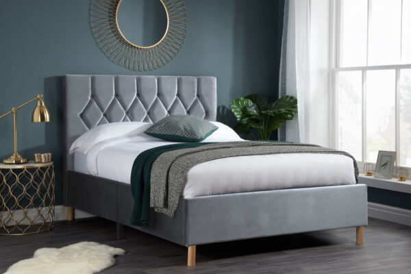 Birlea Loxley Grey Bed Frame