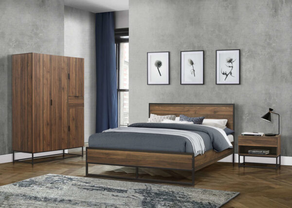 Birlea Houston Walnut Bed Frame