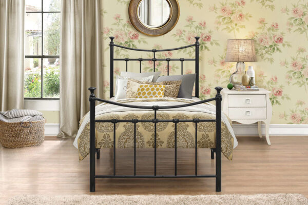 Birlea Emily Black Bed Frame - Image 2