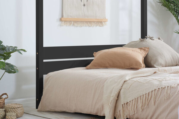 Birlea Darwin Black Four Poster Bed Frame - Image 3