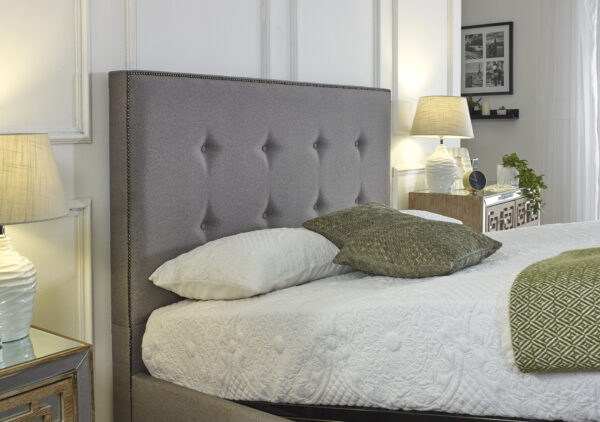 Chloe Extra Deep Ottoman Bed Frame With Studs - Image 5