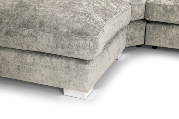 Bishop Truffle U Shape Corner Fullback Sofa - Image 4
