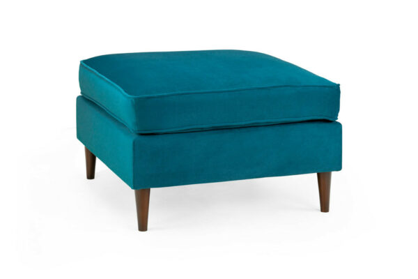 Harper Plush Teal 2 Seater Sofa - Image 8
