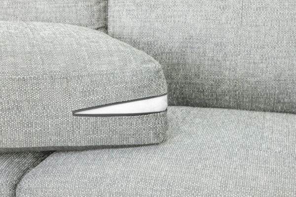 Bento Silver 3+2 Set Sofa - Image 4