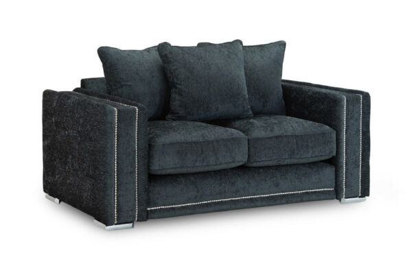 Bentley Charcoal 2 Seater Sofa - Image 2