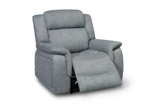 Linden Grey Armchair Electric Recliner Sofa