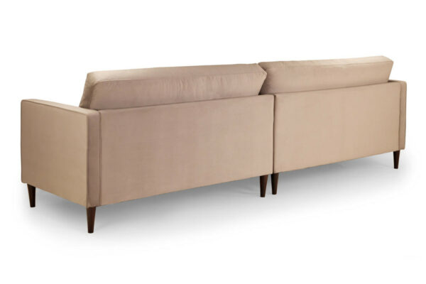 Harper Plush Beige 4 Seater Sofa - Image 2