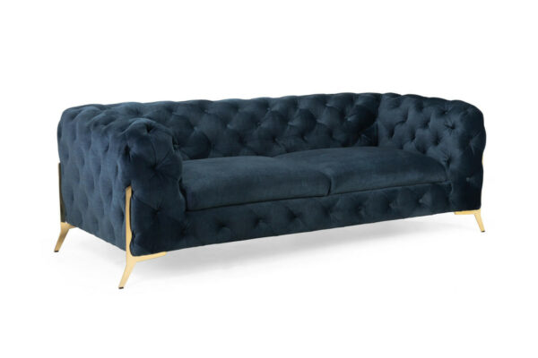 Chelsea Deep Ocean 3 Seater Chesterfield Sofa