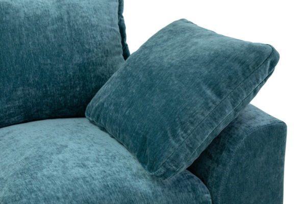 Colbee Teal Large Corner Sofa - Image 3