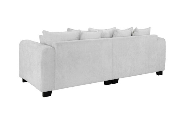 Grazia Light Grey 4 Seater Sofa - Image 2