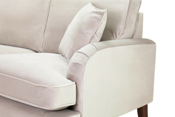 Rupert Plush Beige Large Corner Sofa - Image 3