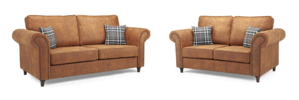 Oakland Tan 3+2 Set Sofa