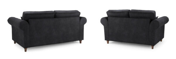 Oakland Charcoal 3+2 Set Sofa - Image 2