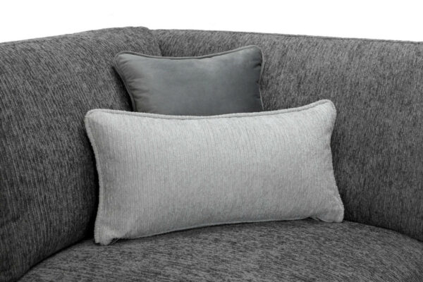 Naples Grey 2 Seater Sofa - Image 4