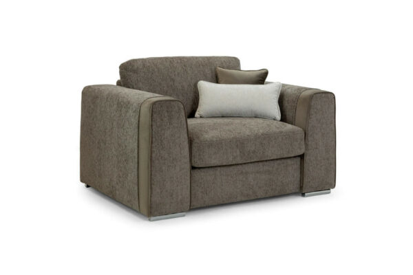 Naples Mocha Armchair Sofa