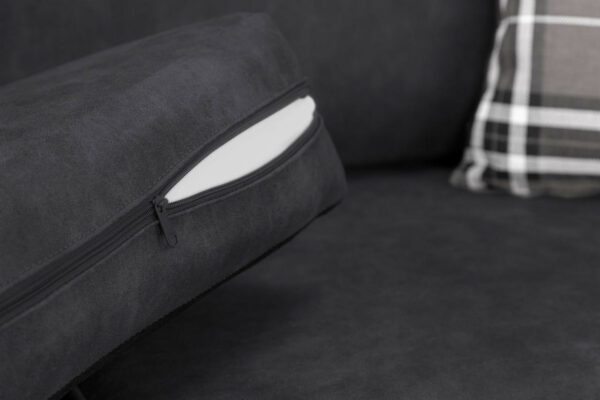 Oakland Charcoal 3+2 Set Sofa - Image 4