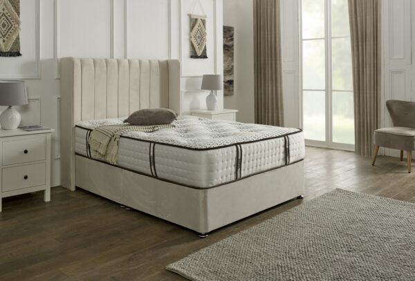 A&M Pocket Memory 4000 Ultra Divan Bed - Image 2