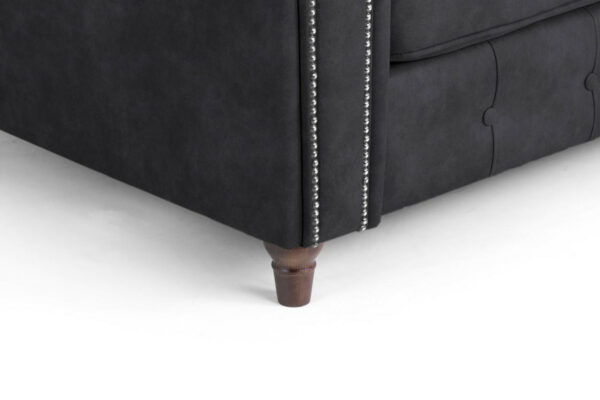 Oakland Charcoal 3+2 Set Sofa - Image 5