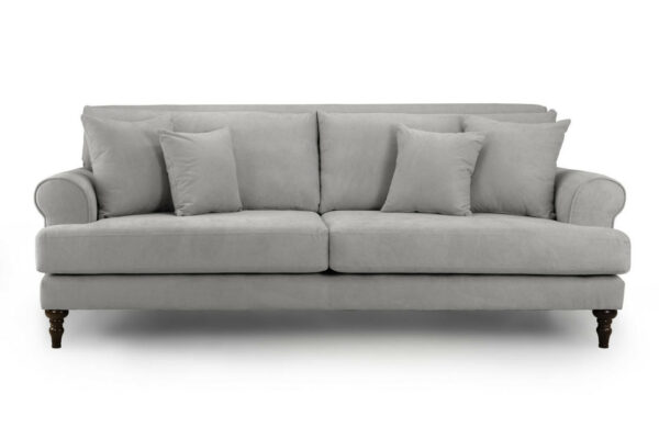 Summer Grey 4 Seater Sofa - Image 3