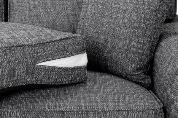 Wilcot Grey Large Corner Sofa - Image 4