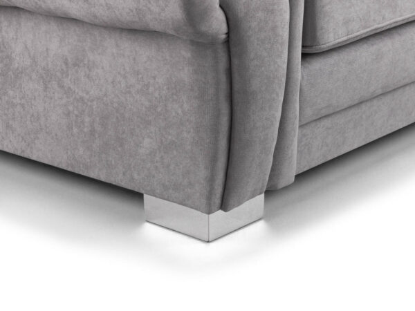Verona Grey 3 Seater Fullback Sofa - Image 5