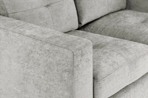 Jerry Grey Fabric Armchair Sofa - Image 3