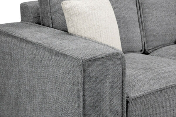 Mary Slate Large Corner Sofa - Image 4